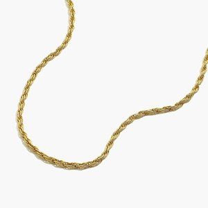 Madewell French Rope Chain Necklace